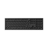 Keychron Q6 Max QMK VIA Wireless Custom Mechanical Keyboard 100% Layout Aluminum Black for Mac Windows Linux Barebone Knob