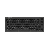 Keychron V2 Custom Mechanical Keyboard frosted black QMK-VIA 65 percent layout hot-swappable Barebone